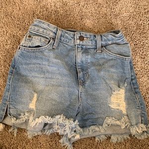 Guess Denim Shorts - high waisted - size 24